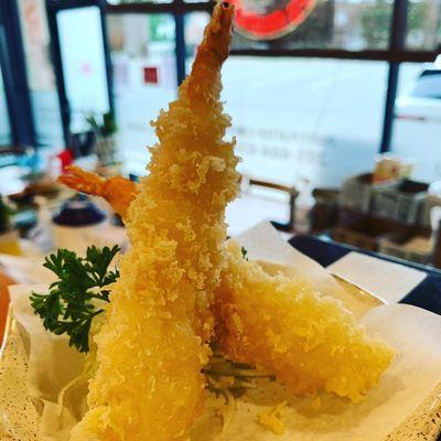 Shrimp tempura appetizer