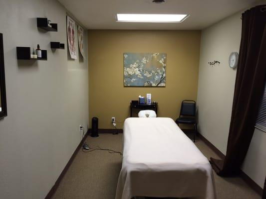 Our new massage room