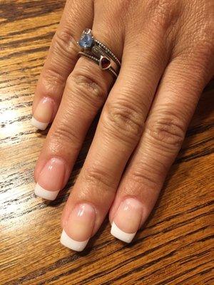 My sister in law's manicure. She was very pleased.