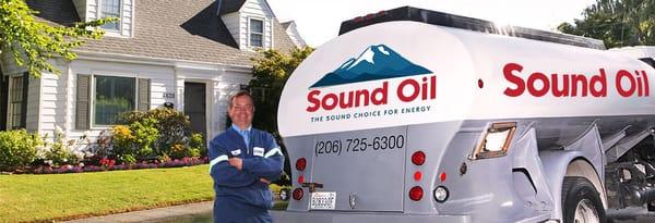 More people have chosen Sound Oil Company to
 provide their Heating Oil needs than any other company in the Puget Sound.