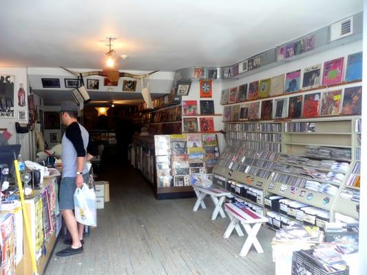 Front room includes CDs