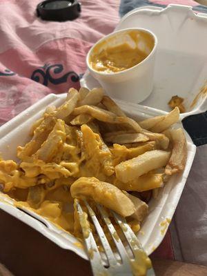 Nacho Cheese fries