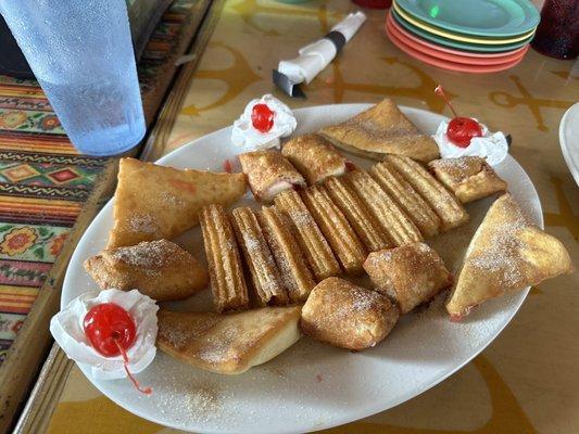 Complimentary Dessert platter