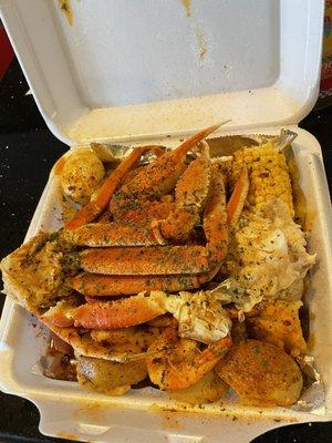 Krab Kingz Snow Crab and Shrimp