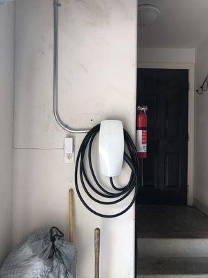 200 foot run for Tesla charger.