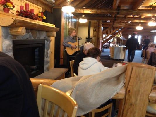 Don Holman performing at Sunday Brunch