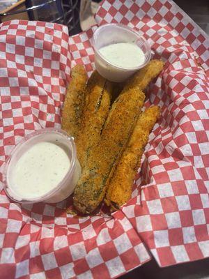 Fried pickle spears