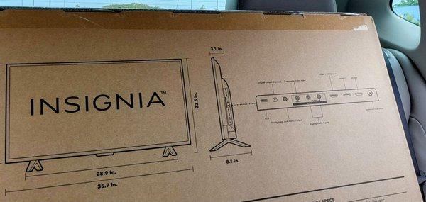 New non smart tv. Only $119 on sale.