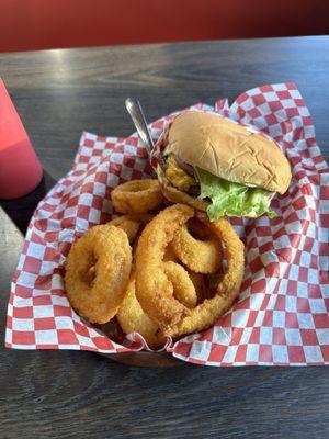 For almost $14 for the basket this is Just not in the price point for a small town burger place...not even close.