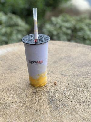 Sharetea: Taro Ice Blended with Pudding! Love this!