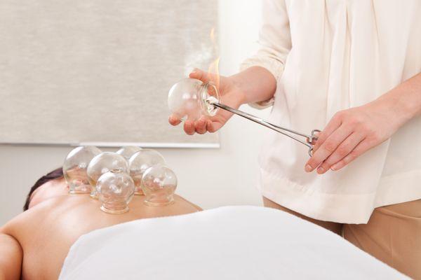 Cupping enhances blood circulation and stimulates the release of toxins from the body.