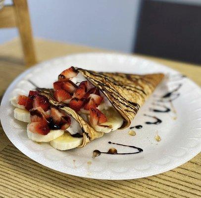 A Healthy protein crepe