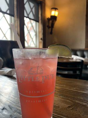 Hibiscus Coconut Margarita