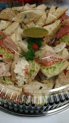 sandwich platter to go!