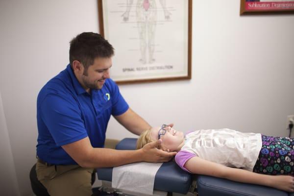 Dr Cooper keeps our young patients in line to be the best at their sport.