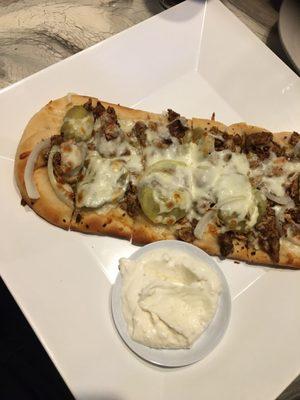 Chicken Shawarma flatbread