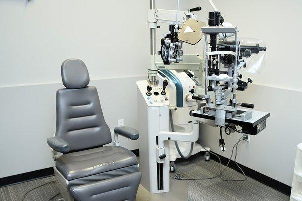 Exam Room at Valley Eyecare Center