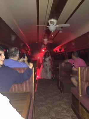 Had the best time tonight on the Sierra Rail roads Zombie train!