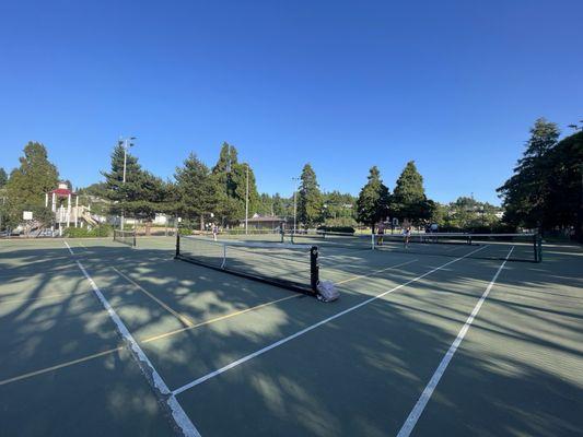 Pickleball courts