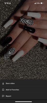 the nails I wanted