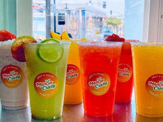 Refreshing Aguas Frescas made daily, call our shop for the Aguas of the Day flavors!