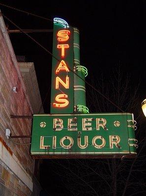 Front Sign at Stan's.