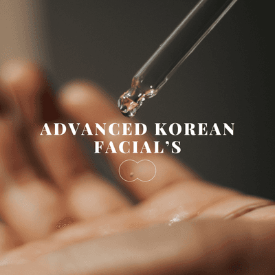 Now offering: Advanced Korean Facial & Advanced Korean Deluxe. Get ultra-hydrated, juicy, glass skin. Authentic K-Beauty all the way!