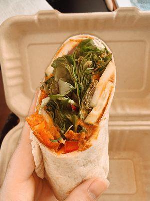 Hummus wrap you won't want to share