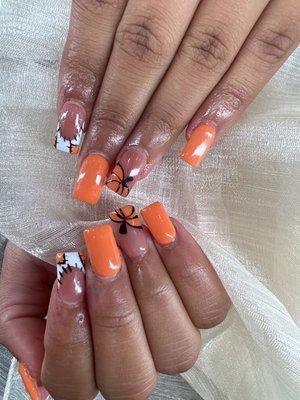 Halloween nail design