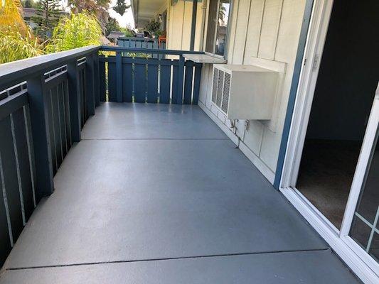 Balcony After Cleaning Service!