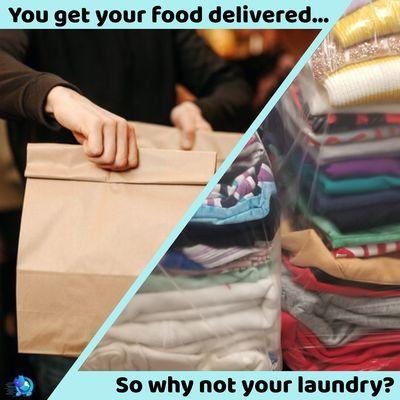 Cooking doesn't have to be a chore, and now, neither does laundry!​
Order FREE pickup and delivery at ericaslaundry.com