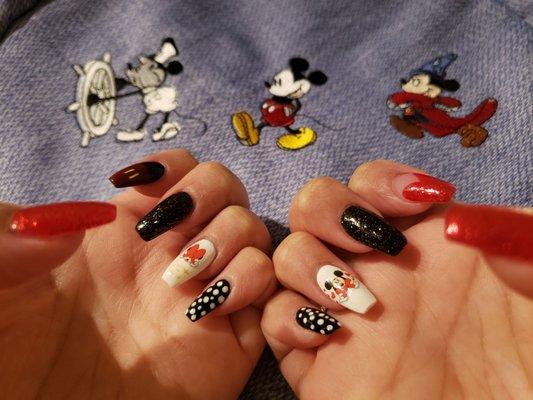 My Disney Nails Kassie Did