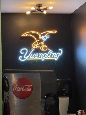 Now serving Yuengling.