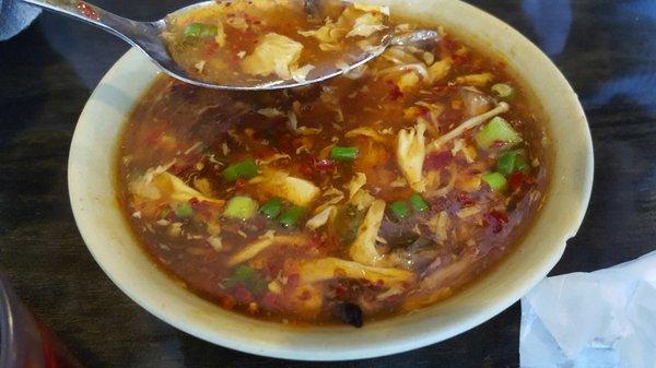 Hot and sour soup!