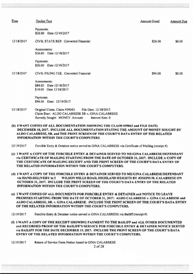 p2 of 28. 2nd Request for Records.  Signature redacted.