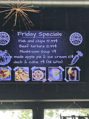 TGIF specials!