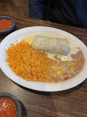 Azteca Burrito