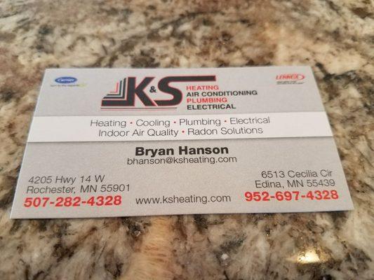 K&S Heating & Cooling