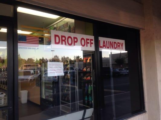 Drop off laundry!