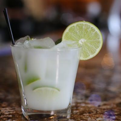 Tucanos offers a full bar, featuring Brazilian beverages, such as the Tucanos Caipirinha.