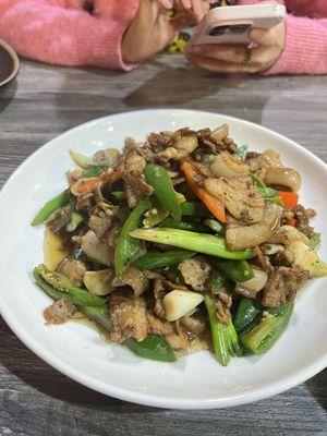 Authentic Hunan twice cook pork 湖南小炒肉