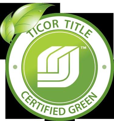 Ticor Title's Seattle branch is certified green