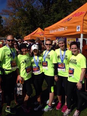 Hartford Half Marathon - support and community reaches far outside of the box!