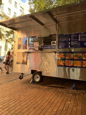 Sher halal food cart