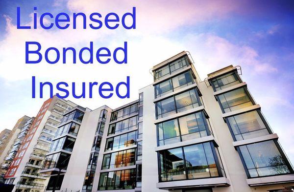 Licensed bonded and insured