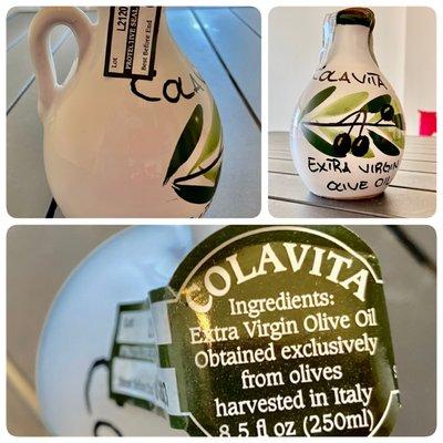 Olive Oil in a Jug-January 2022 $19.99