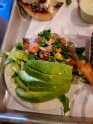 Idk, just a nice picture of avocado and pico de gallo