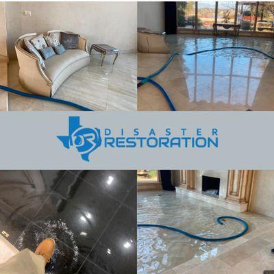 Full home water damage restoration