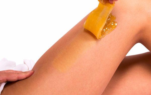 Sugaring hair removal