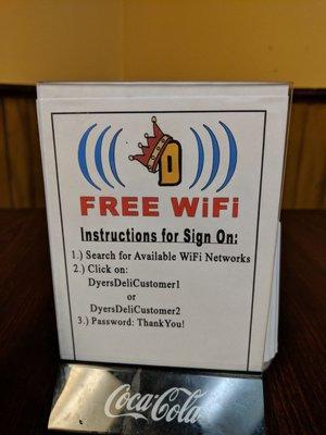 Free WiFi.